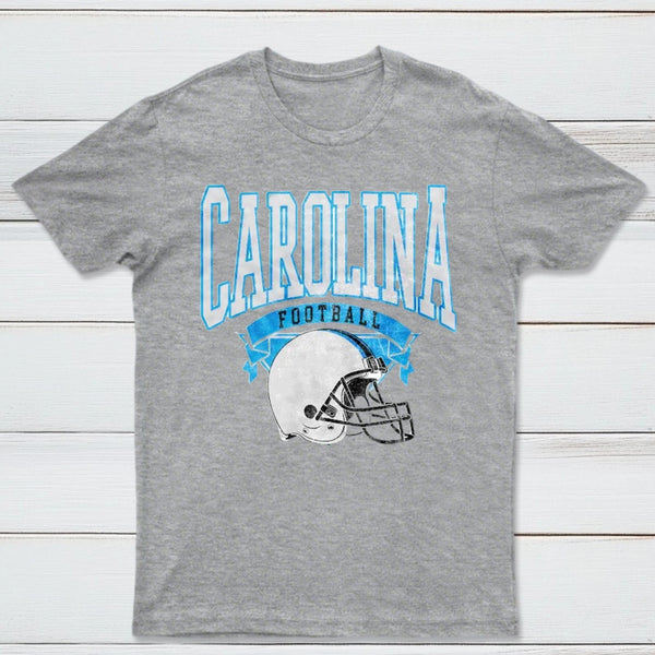 Vintage Football Hometown Team Print T-Shirt