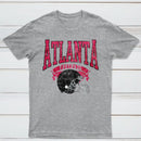 Vintage Football Hometown Team Print T-Shirt