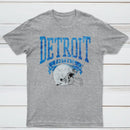 Vintage Football Hometown Team Print T-Shirt