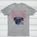 Vintage Football Hometown Team Print T-Shirt