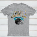 Vintage Football Hometown Team Print T-Shirt