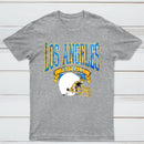 Vintage Football Hometown Team Print T-Shirt