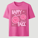 Happy to See Your Face Teacher Back to School Gift T-Shirt
