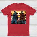 Vintage Michael Myers Halloween Heart Hands T-Shirt