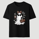 Boo-Jee Leopard Ghost Funny Fall Halloween T-Shirt