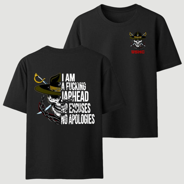 American Guardian USMC Jarhead Skull T-Shirt