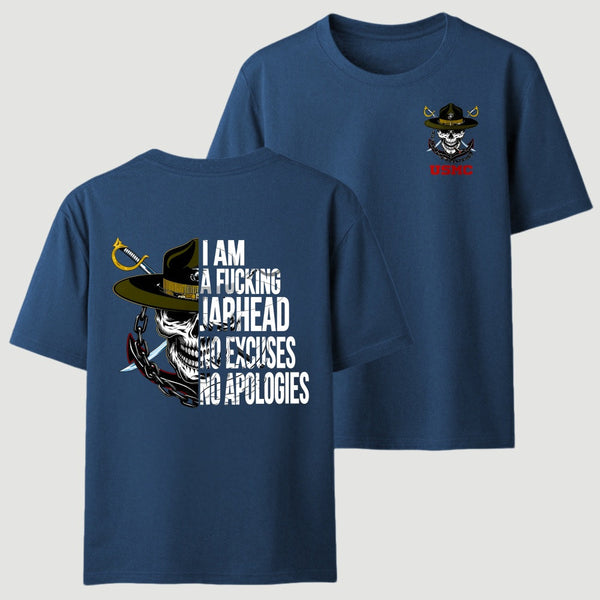 American Guardian USMC Jarhead Skull T-Shirt