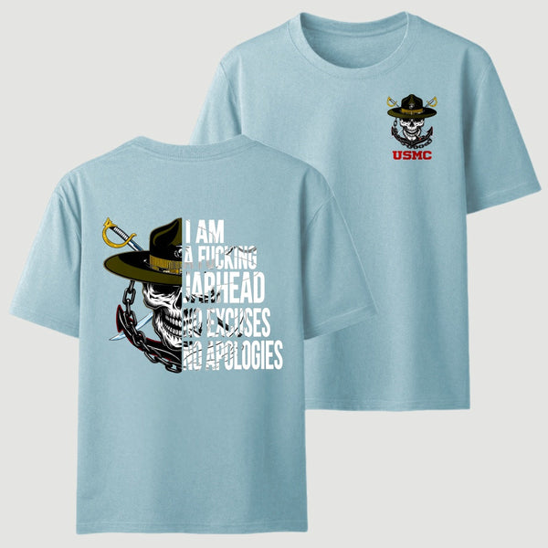 American Guardian USMC Jarhead Skull T-Shirt