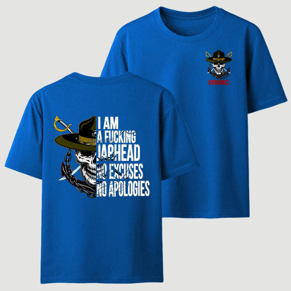 American Guardian USMC Jarhead Skull T-Shirt