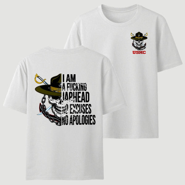 American Guardian USMC Jarhead Skull T-Shirt