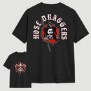 Hose Draggers Firefighter Skull Vintage T-Shirt