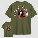 Hose Draggers Firefighter Skull Vintage T-Shirt