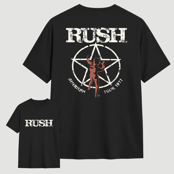 Rush 50 North America 2026 Tour Unisex Rock-Themed T-Shirt
