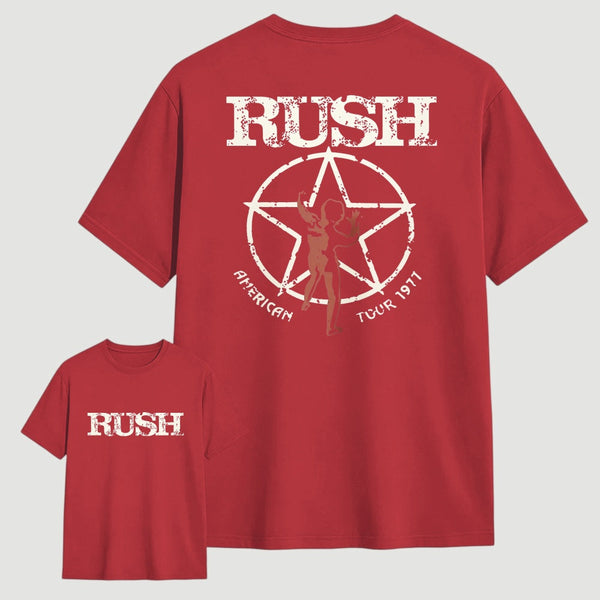 Rush 50 North America 2026 Tour Unisex Rock-Themed T-Shirt