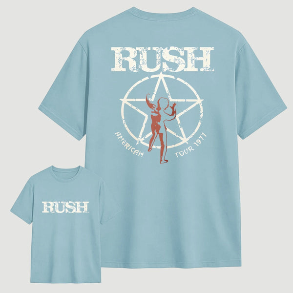 Rush 50 North America 2026 Tour Unisex Rock-Themed T-Shirt