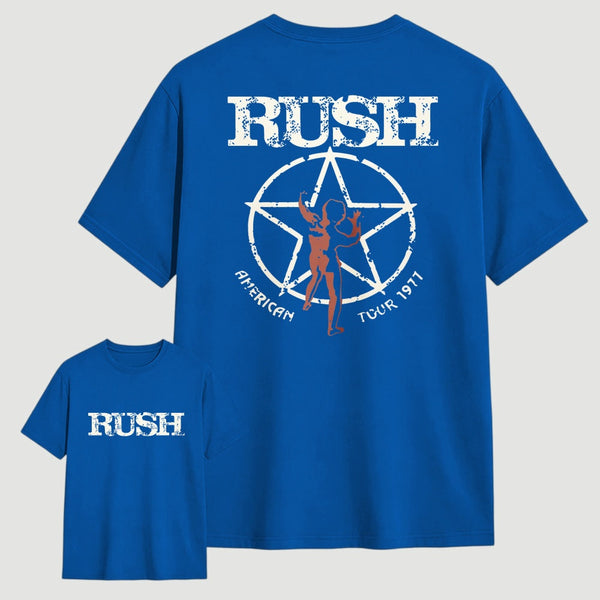 Rush 50 North America 2026 Tour Unisex Rock-Themed T-Shirt