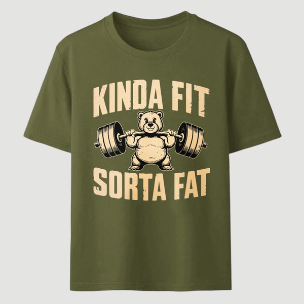 Funny Weightlifting Bear Gym T-Shirt