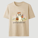 Halloween Growing A Little Boo Funny Pregnancy Spooky T-Shirt