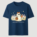 Halloween Growing A Little Boo Funny Pregnancy Spooky T-Shirt