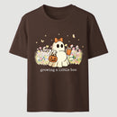Halloween Growing A Little Boo Funny Pregnancy Spooky T-Shirt