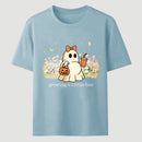 Halloween Growing A Little Boo Funny Pregnancy Spooky T-Shirt