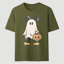 Retro Halloween Trick or Treat Spooky Couple Trip T-Shirt