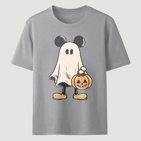 Retro Halloween Trick or Treat Spooky Couple Trip T-Shirt