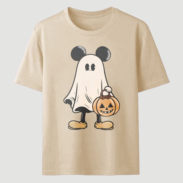 Retro Halloween Trick or Treat Spooky Couple Trip T-Shirt
