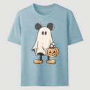 Retro Halloween Trick or Treat Spooky Couple Trip T-Shirt