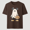 Retro Halloween Trick or Treat Spooky Couple Trip T-Shirt