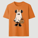 Retro Halloween Trick or Treat Spooky Couple Trip T-Shirt