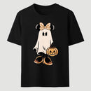 Retro Halloween Trick or Treat Spooky Couple Trip T-Shirt