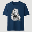 Vitage Dolly Parton Portrait Style 80s Country Music T-Shirt