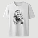 Vitage Dolly Parton Portrait Style 80s Country Music T-Shirt
