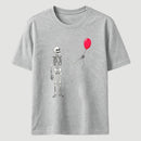 Funny Skeleton Balloon Halloween T-Shirt
