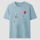 Funny Skeleton Balloon Halloween T-Shirt