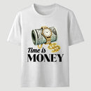 Time is Money Graphic Print T-Shirt