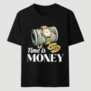 Time is Money Graphic Print T-Shirt