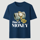 Time is Money Graphic Print T-Shirt