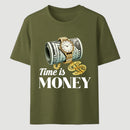 Time is Money Graphic Print T-Shirt