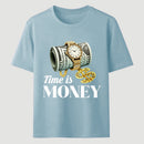Time is Money Graphic Print T-Shirt