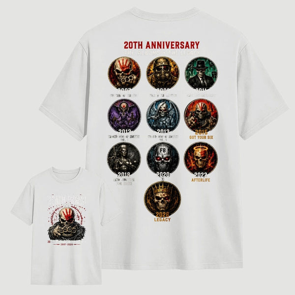 Five Finger Death Punch FFDP 20th Anniversary T-Shirt