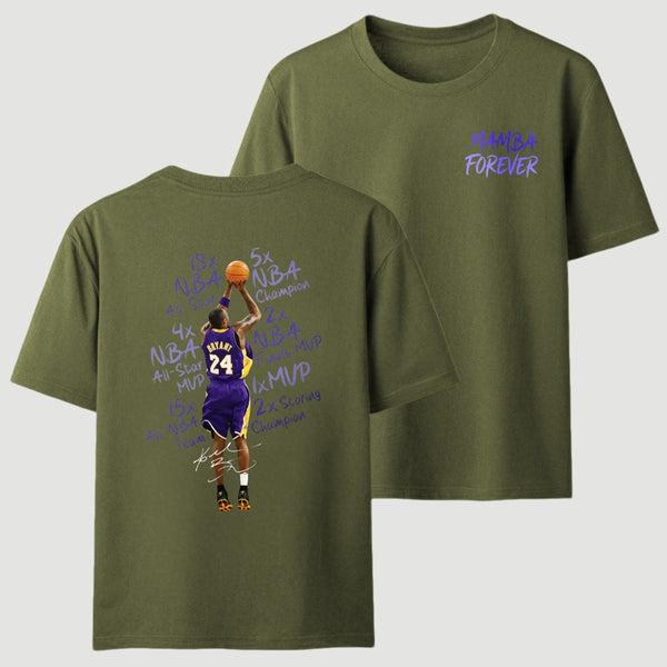 Kobe Bryant Mamba Forever Basketball T-Shirt