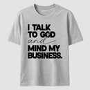 Mind My Biz Prayer Vibe Screen Print T-Shirt