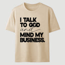 Mind My Biz Prayer Vibe Screen Print T-Shirt