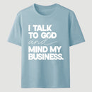Mind My Biz Prayer Vibe Screen Print T-Shirt