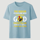 God Protected Me Graphic Christian Faith Humor T-Shirt
