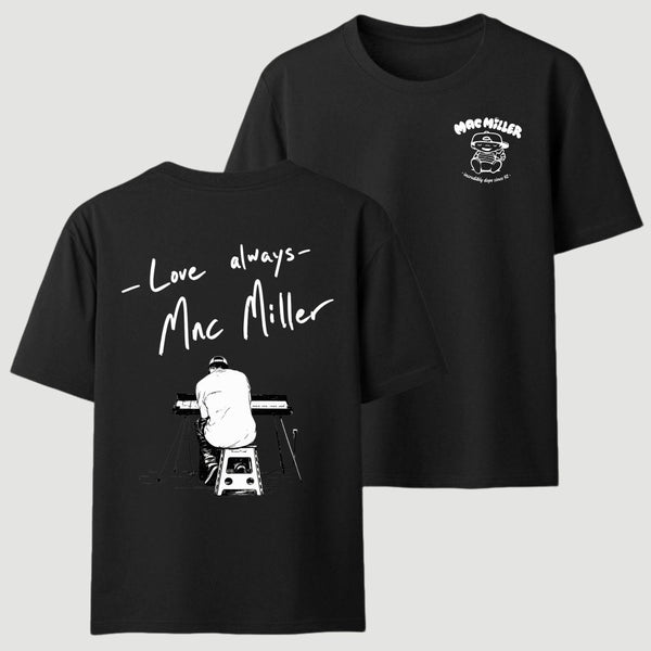 Mac Miller Love Always Vintage Hip Hop Graphic T-Shirt