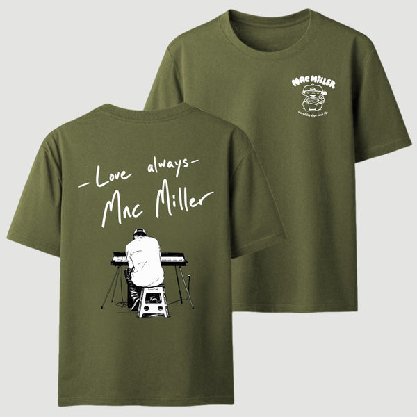 Mac Miller Love Always Vintage Hip Hop Graphic T-Shirt