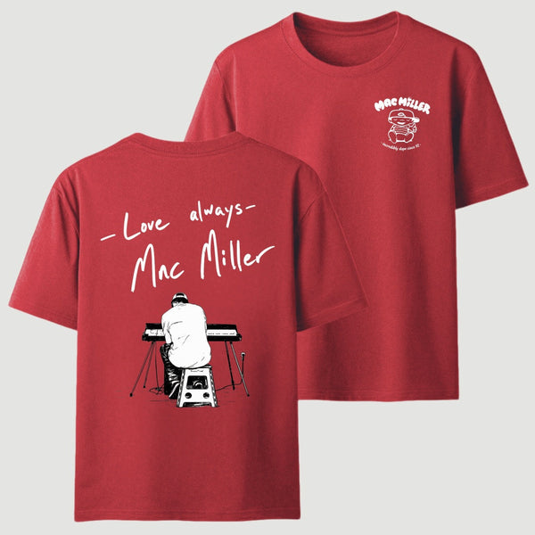 Mac Miller Love Always Vintage Hip Hop Graphic T-Shirt